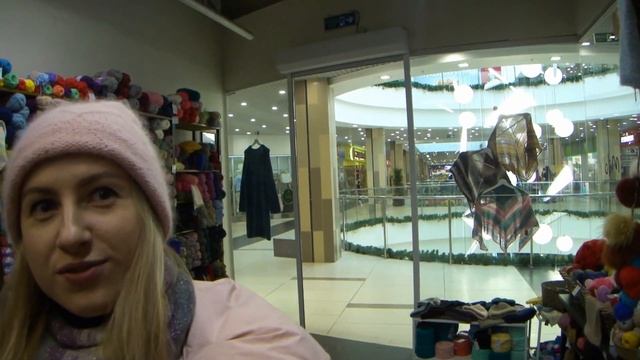 Шапка спицами из Ангора кролик и Кид мохера смотреть онлайн