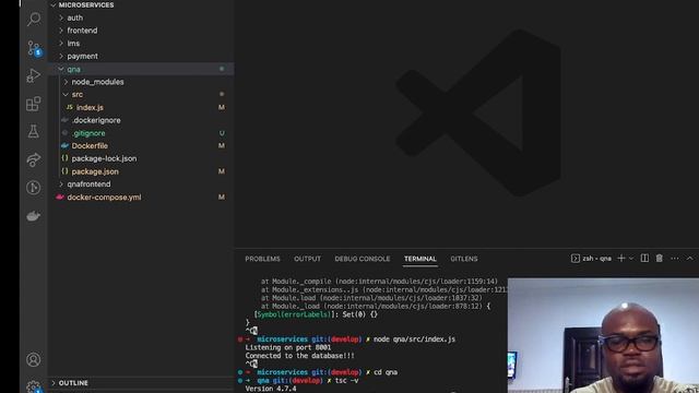 Microservices Part 9, from javascript to typescript смотреть онлайн