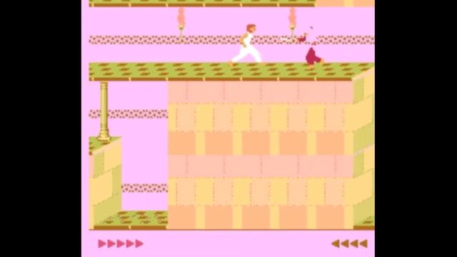 Dendy (Famicom,Nintendo,Nes) 8-bit Prince of Persia Level 11