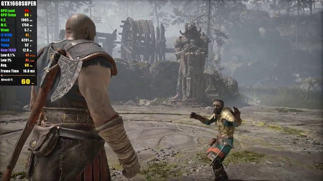 GTX 1660 SUPER | God of War - 1080p Low, Original, High, Ultra смотреть онлайн