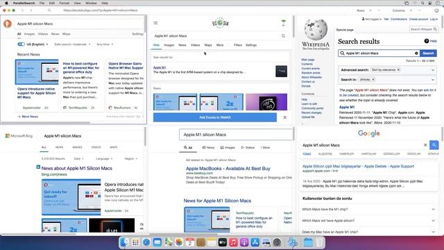 Parallel Search across multiple search engines at once on the Mac смотреть онлайн