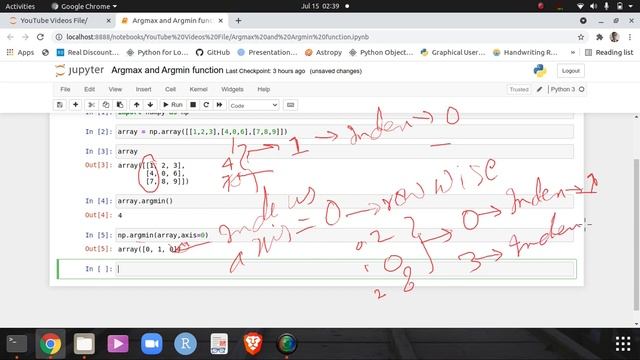 argmax and argmin in python | array in python | python | Argmax and Argmin Numpy смотреть онлайн