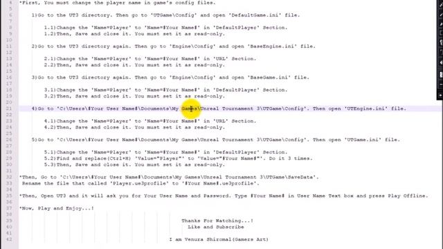 How to Change The Player Name in Unreal Tournament 3 | Fully Offline | 2020 Trick смотреть онлайн