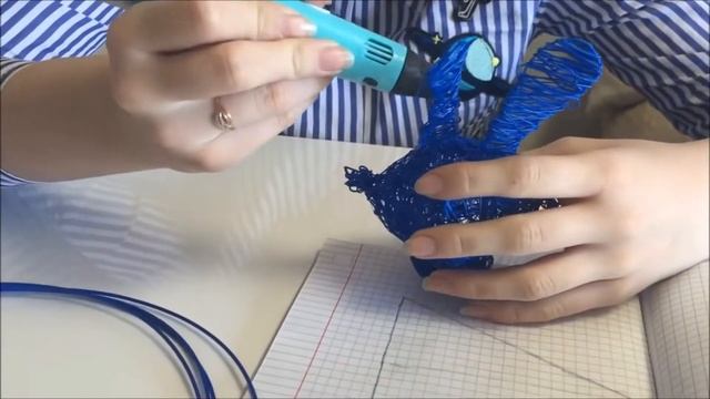 Как работает 3D ручка и её польза! смотреть онлайн