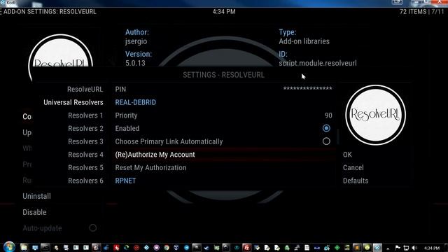 Setup Real-Debrid and Pair With Kodi 17 смотреть онлайн