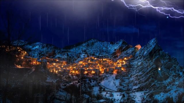 Epic Thunderstorm Sounds | Heavy Thunder & Lightning With Rain For Sleep, Study, Relaxation, Anxiet
