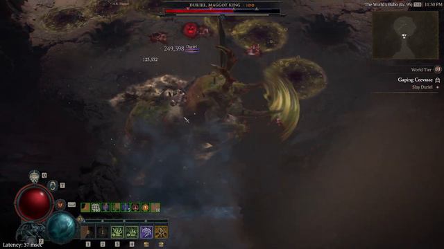 Diablo 4 - Season 2 - Infinimist vs Duriel [with updated equips] смотреть онлайн