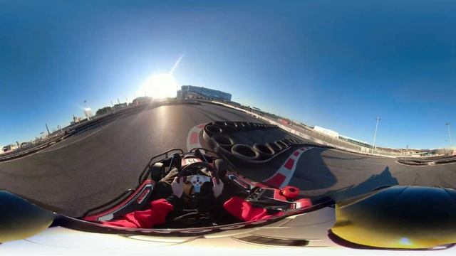 Заезд на картодроме Rosgonki в Сочи, Onboard 360° смотреть онлайн