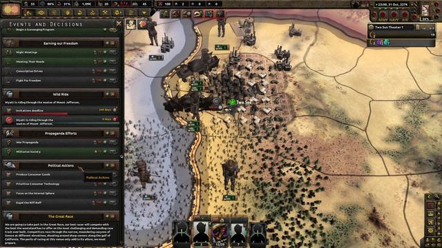 Rev Up Your Engines For The Great Race! Hearts of Iron 4 - Old World Blues: Two Sun #1 смотреть онлайн