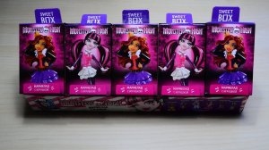 МОНСТЕР ХАЙ куколки от Sweet Box Коллекционные Фигурки в коробочках Свитбокс