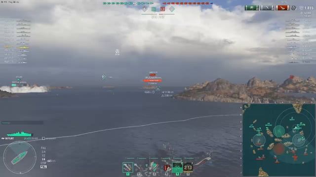 FLINT ПОСЛЕ АПА СТАЛ ХОРОШ❓⚓ World of Warships смотреть онлайн