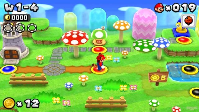 New Super Mario Bros. 2 HD - 100% Walkthrough - World 1 смотреть онлайн