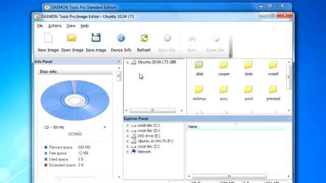 DAEMON Tools Pro. Image Editor Features смотреть онлайн