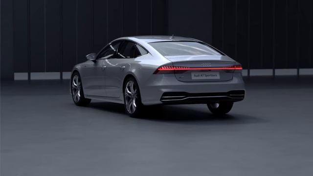 2018 Audi A7 Sportback Interior Design Animation смотреть онлайн