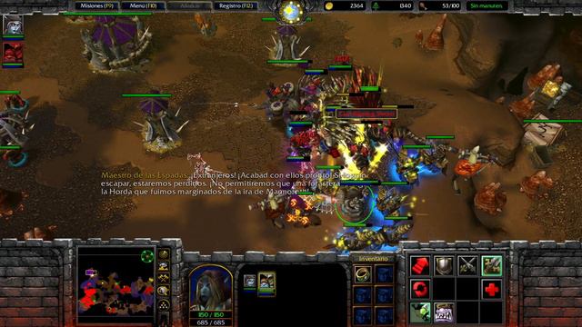 Me he pasado con el fuego, en HD-Episodio 4- Warcraft 3 campañas personalizadas смотреть онлайн