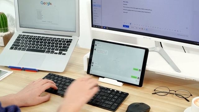 Seenda Multi-Device Slim Bluetooth Wireless Keyboard for Mac OS, Windows 8,10, Android смотреть онлайн