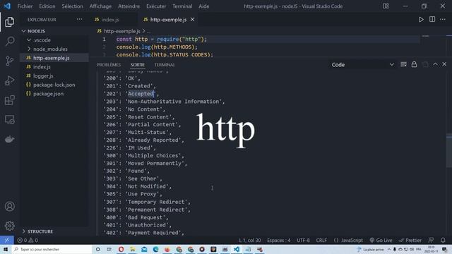 03- comprendre le core de nodeJS смотреть онлайн
