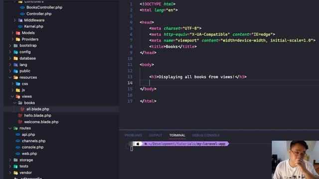 Laravel: Creating Controllers смотреть онлайн