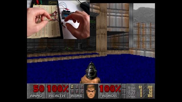 The worlds stupidest DOOM interface смотреть онлайн