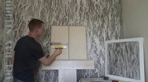 Декоративная штукатурка СВОИМИ РУКАМИ из ОБЫЧНОЙ штукатурки