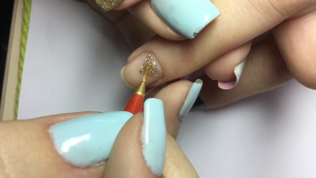 Геометрический дизайн ногтей 2. Покрытие гель лак. Маникюр смотреть онлайн