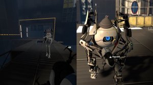Как играть вдвоём на одном экране в Portal 2