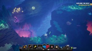 How to unlock secret mission | Hidden Depths: Minecraft Dungeons | DLC | Coral Rise