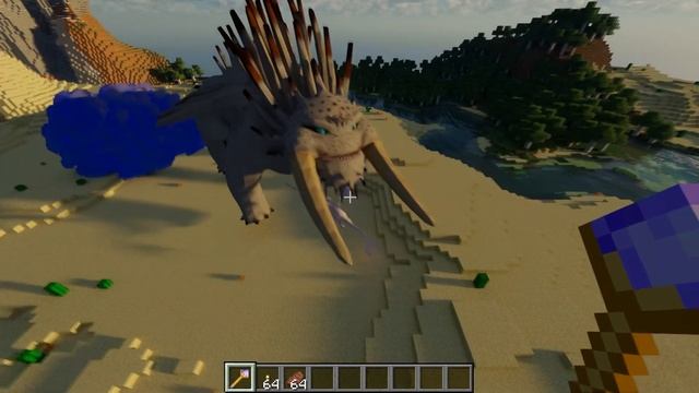 ОБЗОР МОДА DRAGON FIRE (КАК ПРИРУЧИТЬ ДРАКОНА) В МАЙНКРАФТ