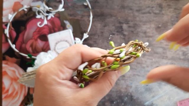 Идея из сизали Гнездо своими руками для обручальных колец гнездо МК / DIY смотреть онлайн