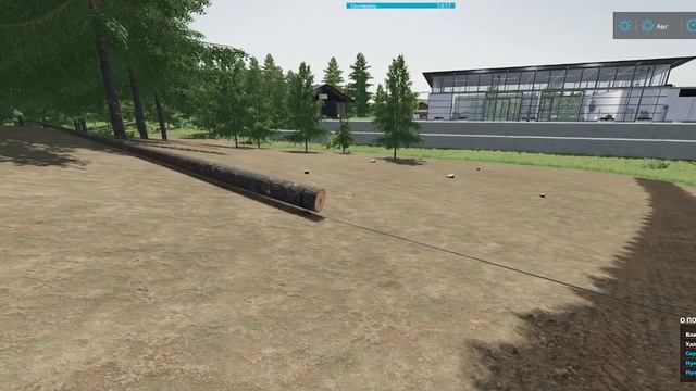 FS 22 - Лесозаготовка для ленивых - мод на лебедку. смотреть онлайн