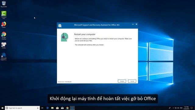 Gỡ Office Bằng Microsoft Tool - Uninstall Office with the uninstall support tool смотреть онлайн