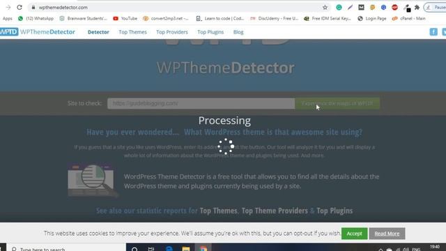 How to Get Themes and Plugins information of any website within just 1 minute смотреть онлайн