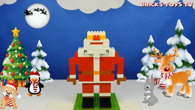 Строим из Lego Duplo, Lego Duplo Santa Claus, Christmas, New Year!  Лего Дупло Дед Мороз, Новый год
