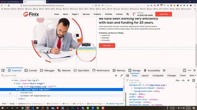 Day - 33, Part-2 || About Section | Creating a full website from a ThemeForest template... смотреть онлайн