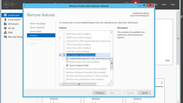 Windows 2012, Full, Minimal and server core interfaces смотреть онлайн
