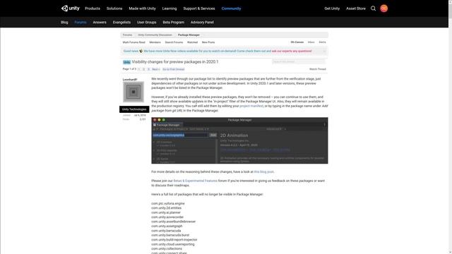 How to import the missing Entities package in Unity 2020.1 смотреть онлайн