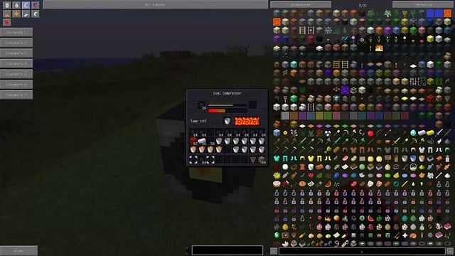 САМЫЙ ЛУЧШИЙ ЧИТЕРСКИЙ МОД - Обзор модов Minecraft #25 [Coal to Diamond Compressor][1.7.10] смотреть онлайн