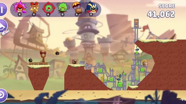 (Angry Birds Reloaded)(#18) Gameplay Walkthrough of Wrecks & the City Complete Page 3 levels 31-45 смотреть онлайн