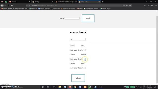 library management system project using Java servlet and JSP смотреть онлайн