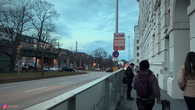 Evening Walk in Vienna 8th District (Josefstadt), February 2024 | 4K HDR смотреть онлайн