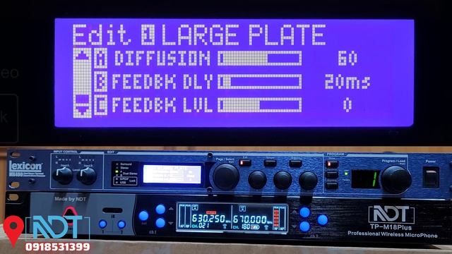 Cách SETUP Echo Và Reverb Effect Lexicon MX400 смотреть онлайн