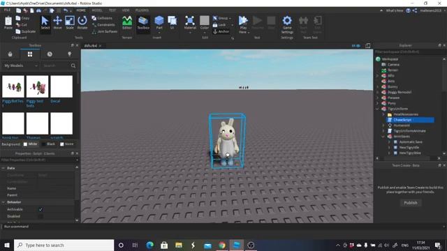 How to make a working Piggy bot with Jumpscare camera!! #2 Roblox Studio Tutorial смотреть онлайн