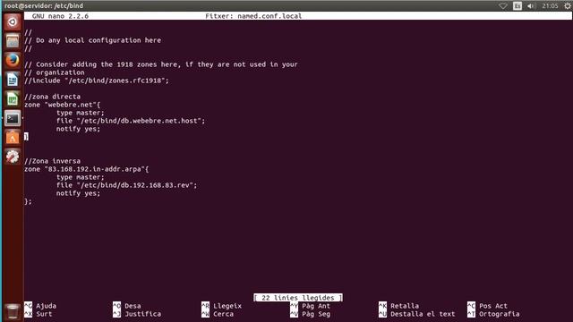 Instalar ? configurar un servidor DNS ? LINUX ( Ubuntu ) смотреть онлайн