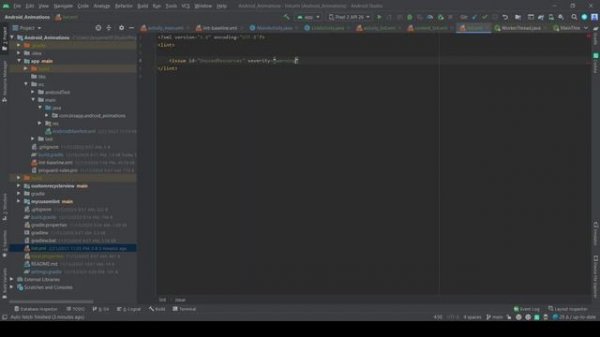 How to use Lint in android studio   part 1