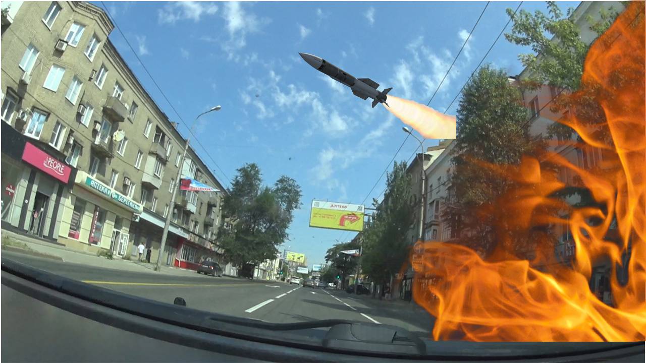 НА МАШИНЕ ПО ОДНОЙ ИЗ ЦЕНТРАЛЬНЫХ УЛИЦ ДОНЕЦКА.ЯМЫ ВО ДВОРАХ смотреть онлайн