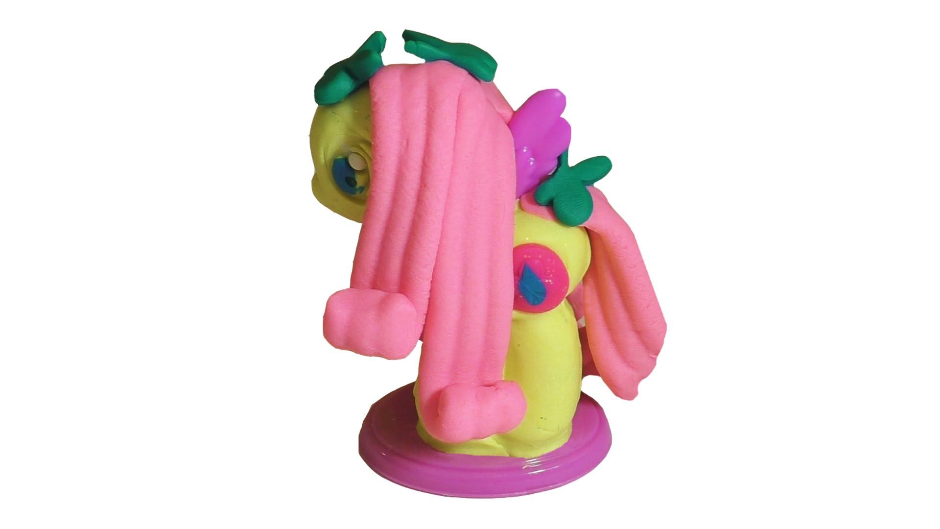 ✿ ФЛАТТЕРШАЙ из пластилина Плей До My little pony Мой Маленький Пони Дружба это чудо Fluttershy смотреть онлайн