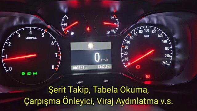 Opel Combo Kargo Van Gizli Özellik Açma İzmir Şerit Takip, Tabela Okuma, Viraj Aydınlatma Çarpışma смотреть онлайн