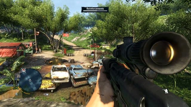 Far Cry 3 - Gameplay #6 - Outpost Extermination - MRGV смотреть онлайн