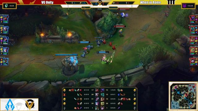 VG Unity (1-2) vs When In Rome (0-3) | Aegis Defenders League Week 4 смотреть онлайн