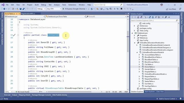 Online Blood Donation Part 14 User Registration Model смотреть онлайн
